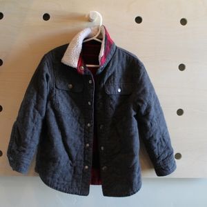 Reversible Sherpa Collared Jacket